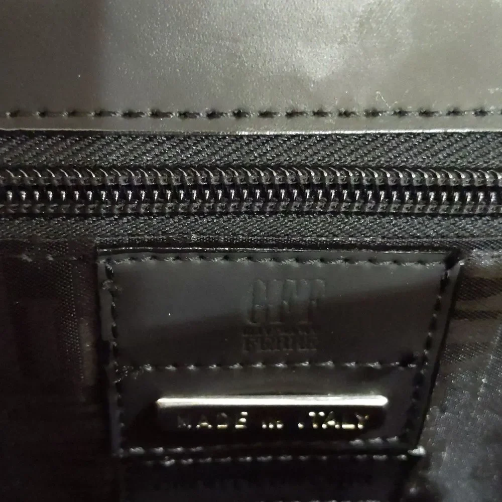 NWOT Gianfranco Ferre Leather Briefcase